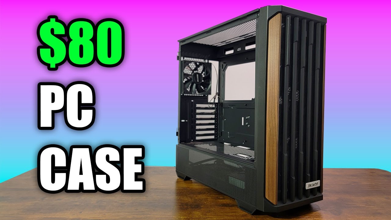 Okinos Cypress 7 Review: $80 PC Case with Wood Theme! - YouTube