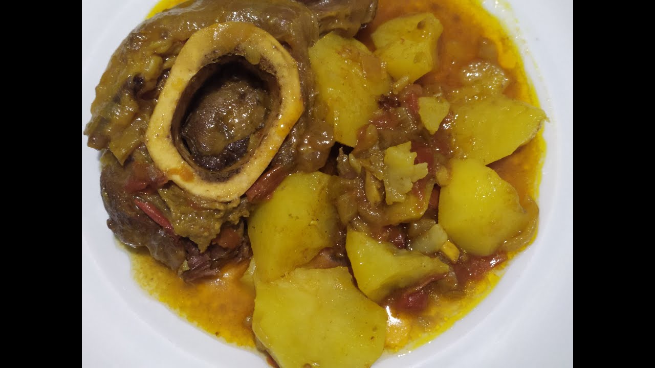 Tayin de osobuco con patatas