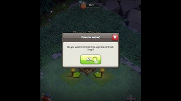 Upgrade Push Trap Lv 1 To Lv Max #clashofclansshorts #shorts #short