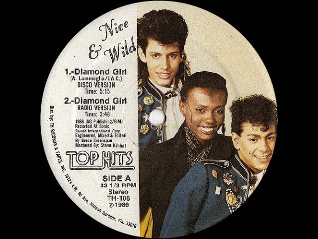 🔴 Nice & Wild - Diamond Girl (Disco Version) 127 BPM *1986* - YouTube