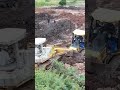SHANTUI Bulldozer Stuck in mud and Recovered Pushing by Komatsu bulldozer @CC-Equipment