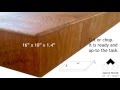 Cutting board. White Oak wood. 16 Cutting board. White Oak wood. 16