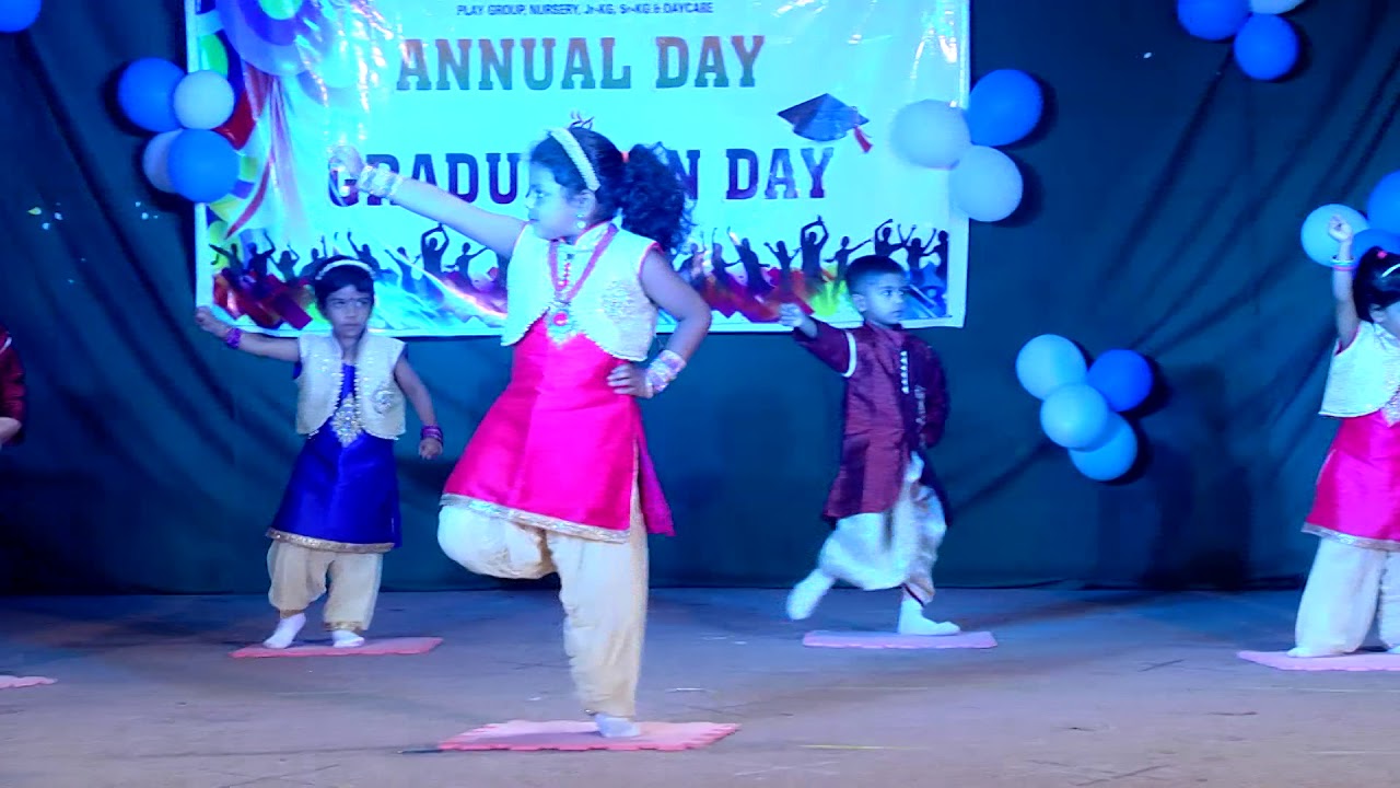 Annual Day 2020 - Dance on Tukur Tukur Song by LKG @ Kidzee bhel - YouTube