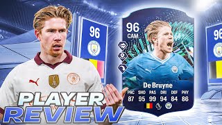 😳96 TOTS MOMENTS KEVIN DE BRUYNE PLAYER REVIEW - EA FC 24 ULTIMATE TEAM