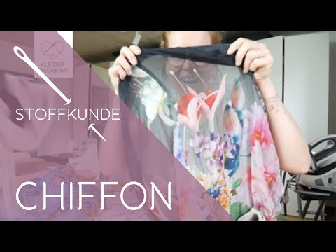 Video: Wie Man Aus Chiffon Näht