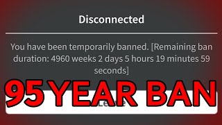 YouTuber BANNED On Roblox For 95 Years… (EXPLOITING)