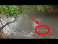 Sungai deli meluap lagi /sampah di mana mana//sungai kotor #sungai #mancing