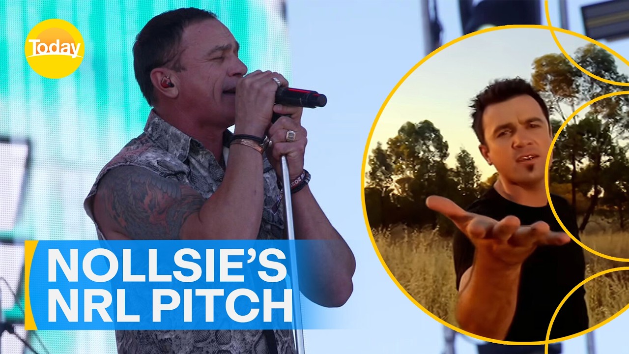 Shannon Noll takes a shot at NRL Grand Final show | Today Show Australia