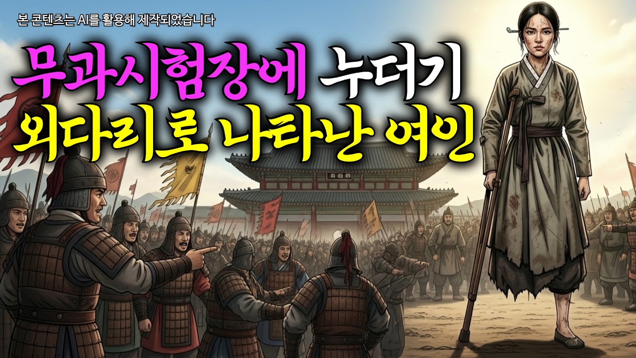 무과시험장에 누더기 외다리로 나타난 여인 | 전설 | 야담 | 설화 | 옛날이야기 | 민담