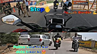 Police vala eise car chalate he baki se to kya hi umid rakhe😡 Leh Ladakh Ride 2024  Ep.-04 ka Part 2