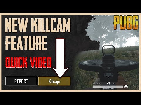 NEW KILLCAM FEATURE Quick Look | PUBG