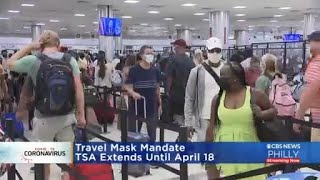 TSA Extends Travel Mask Mandate Until April 18