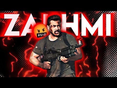 Zakhmi tiger edit   Tiger3  Tiger zinda hai status  Salman khan  BeingSalmanKhan   tiger3