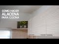 COMO HACER ALACENA INTEGRAL , PARA COCINA - PROYECTO MUEBLE