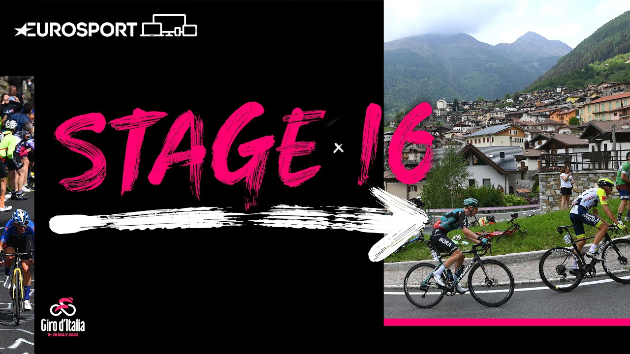 2022 Giro dItalia - Stage 16 Highlights Eurosport