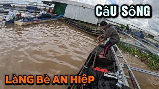 Câu cá ở làng bè An hiệp, nơi ẩn chứa những con thuỷ quái xủa sông MeKong