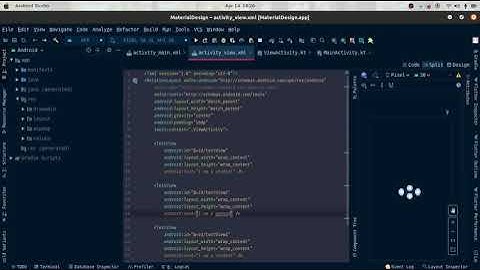Kotlin: Attributes of Views and ViewGroups