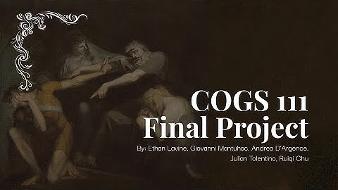 COGS111 - Final Project
