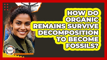 How Do Organic Remains Survive Decomposition To Become Fossils? - Anthropology Insights