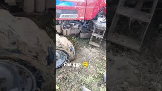 4wd tractor stuck in mud 🚜 #viral