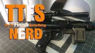 TTFS: As May The 4th Approaches I Paint My Star Wars Mandalorian SE-14r Light Repeating Blaster