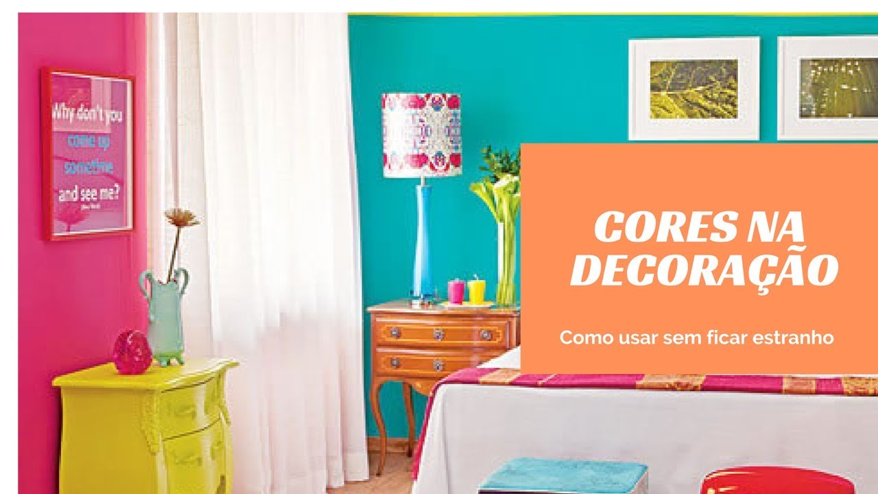 Como fazer decoração colorida - parte 1 - YouTube