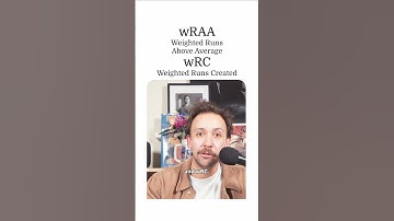 How to measure run creation | Part 2 - wRAA #mlb #baseball