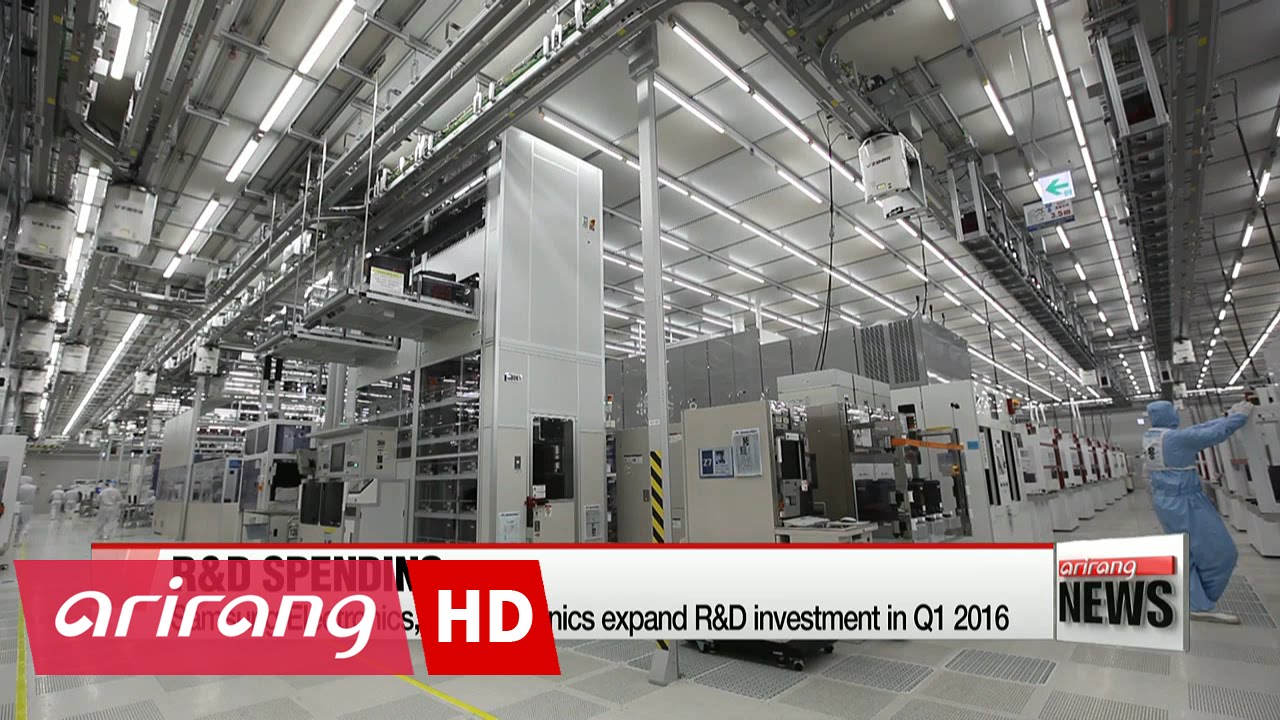 Samsung Electronics, LG Electronics expand R&D investment in Q1 2016