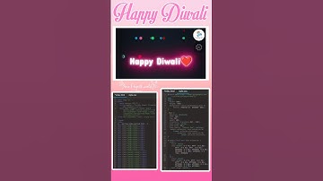 How to make Diwali Wishes using HTML and CSS😊🎊 #htmlandcss #diwaligreetings