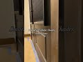 A Smartfit Shade with Frame is one of our favorite window coverings for doors. #windowblinds