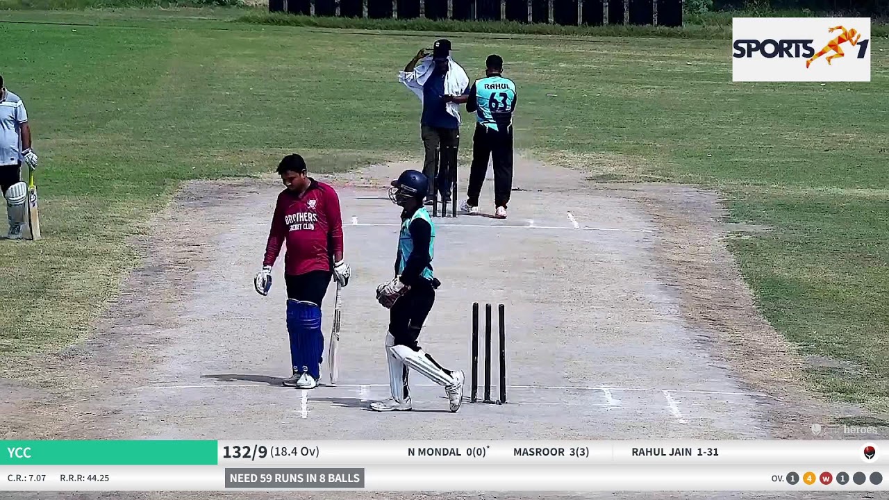 CA CRICKET CLUB VS YCC