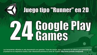 24 - Google Play Games - Tutorial Unity 2D en español screenshot 4