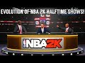 Evolution of NBA 2K Halftime Shows (NBA 2K - NBA 2K20)