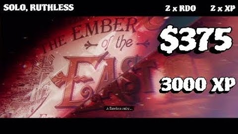 Red Dead Online : Easy Solo and Ruthless 