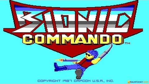 Bionic Commando gameplay (PC Game, 1988)