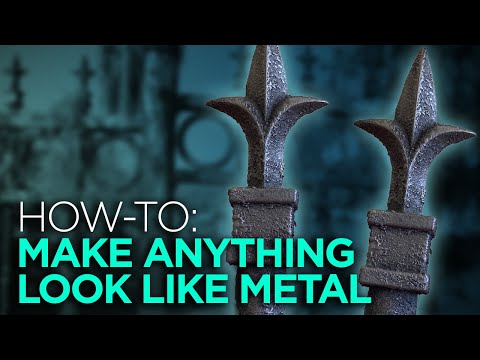 Video: Kā nokrāsot kaut ko no metāla?