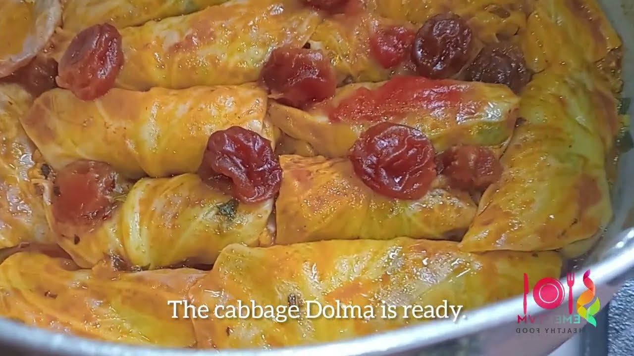 How to Make kelem Dolma(Stuffed Cabbage Rolls) with dried plums| My Mother’s old Recipe