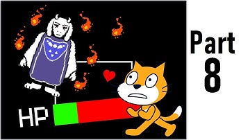 Make an Undertale Battle in Scratch (PART 8: Health Bar)