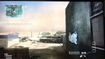 MW3 cross map throwing knife [FUNNY REACTION]