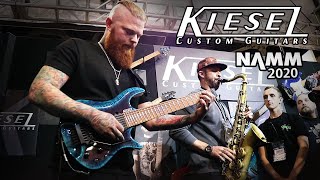 ​@LeeMcKinney (Born Of Osiris) live at Kiesel + Booth Walkthrough (NAMM 2020)