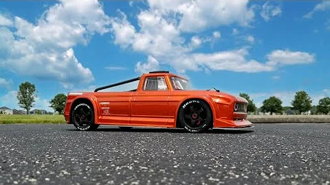 ARRMA INFRACTION SPEED RUNS ON STOCK GEARING OUT THE BOX 63.6 MPH