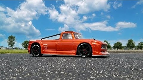 ARRMA INFRACTION SPEED RUNS ON STOCK GEARING OUT THE BOX 63.6 MPH