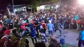 karnaval tawuran di desa kepong kabupaten kediri jawa timur
