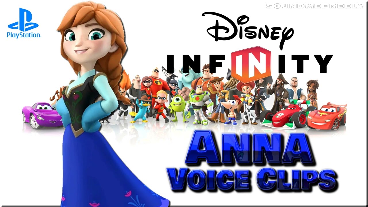 Все озвученные фрагменты Анны • Disney Infinity 1.0 • (Кристен Белл) Все озвученные фрагменты