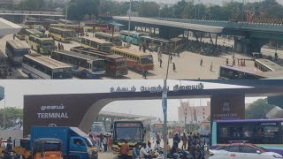 New Ukkadam Bus Stand Terminal-1 Open Now For Public Use #coimbatore  screenshot 1