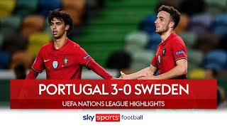 Jota strikes twice as Portugal ease past Sweden | Portugal 3-0 Sweden | Nations League Highlights