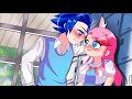 Princess and prince love story  shy love  gacha life x gacha club