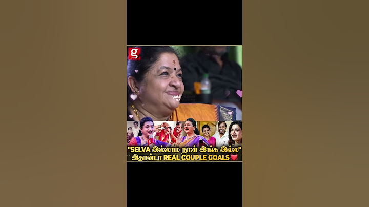 Selva இல்லாம நான் இங்க இல்ல இதான்டா Real couple Goals️ Golden Queen Awards 2025 Roja