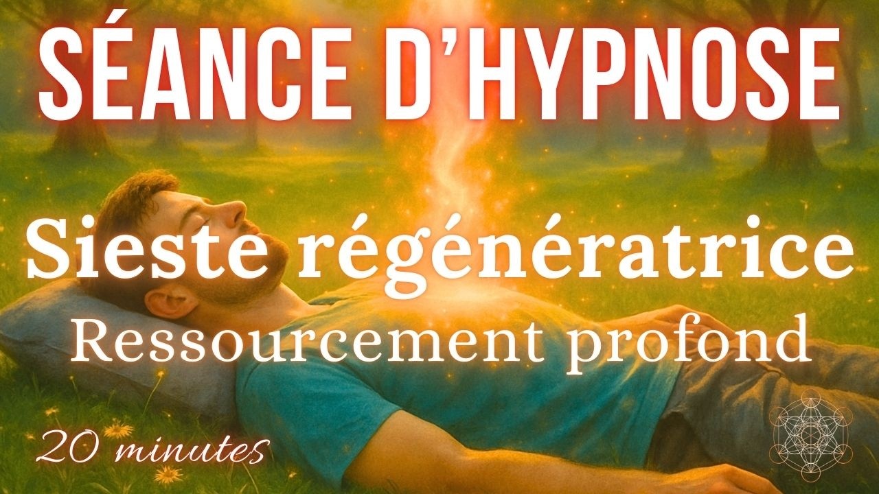 Hypnose pour une Sieste Réparatrice de 20 minutes ✨ Recharger ses batteries et Retrouver la Vitalité