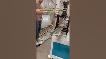 Two systems of integrated double-output C-beam machine run independently #Cold bending#Steel#C-beam